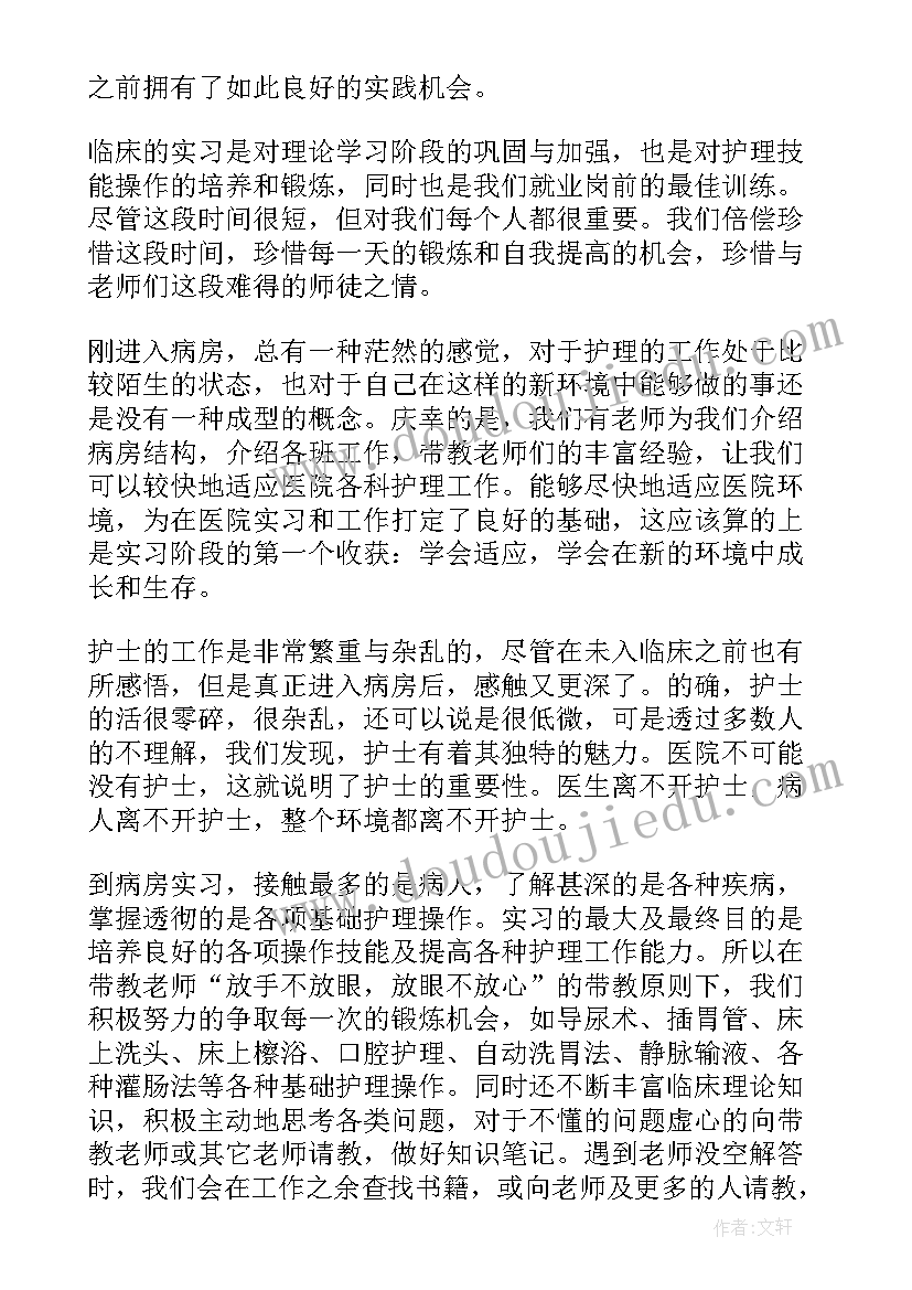 最新护士工作实绩方面个人总结(优质6篇)