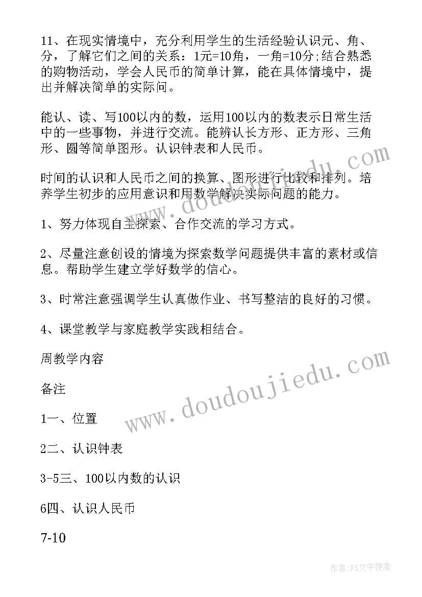 最新一年级第二学期语文教学计划人教版(模板8篇)