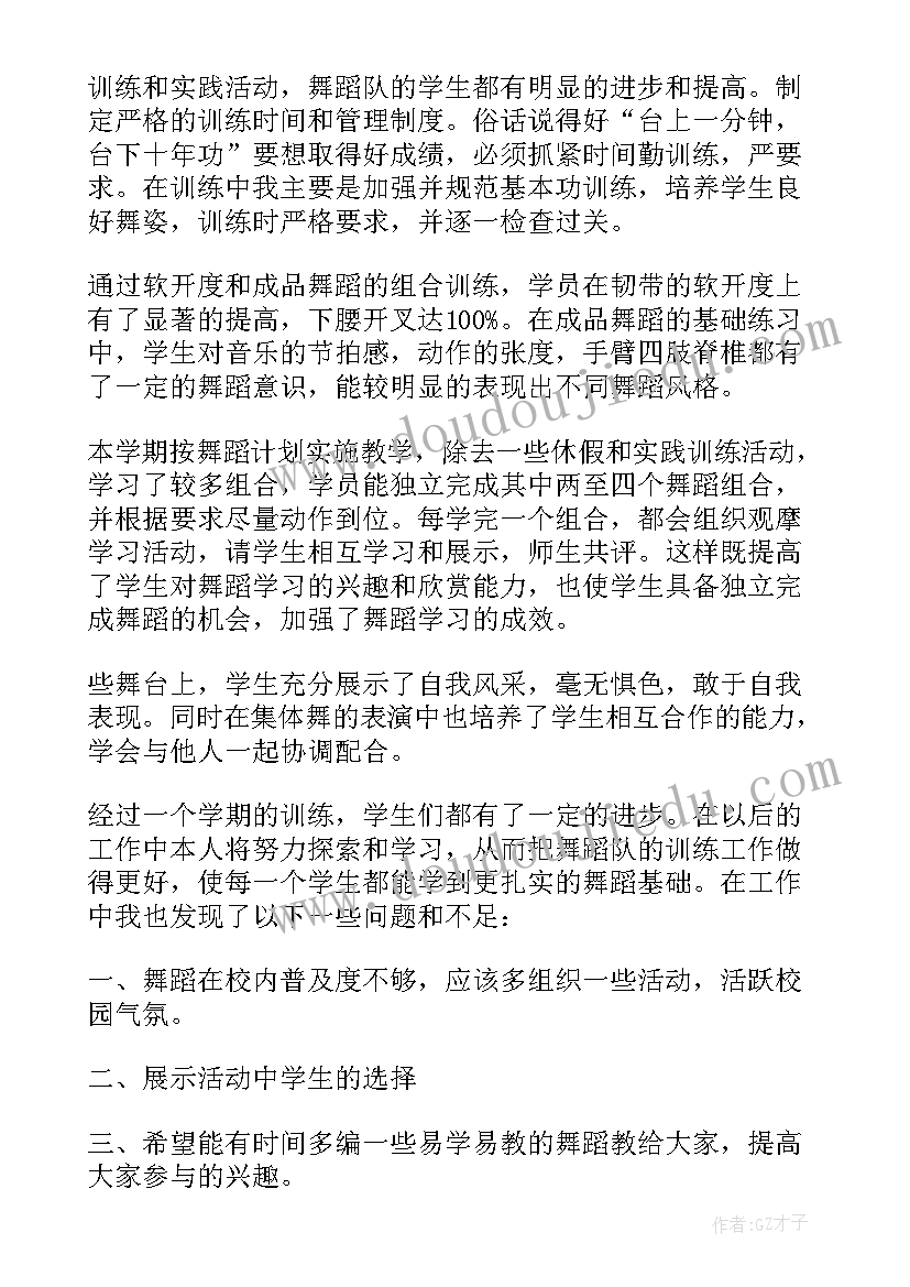 2023年舞蹈社活动总结报告(优秀5篇)