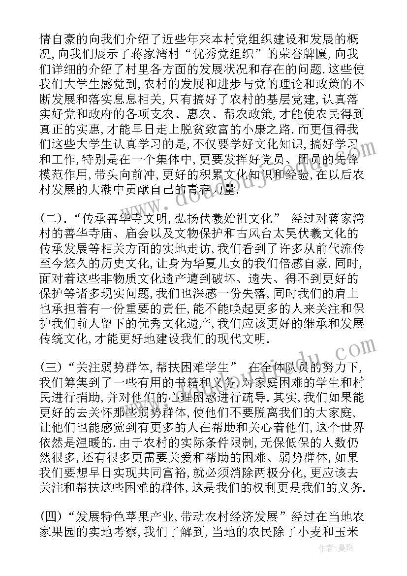 2023年学生暑期三下乡社会实践总结(大全5篇)