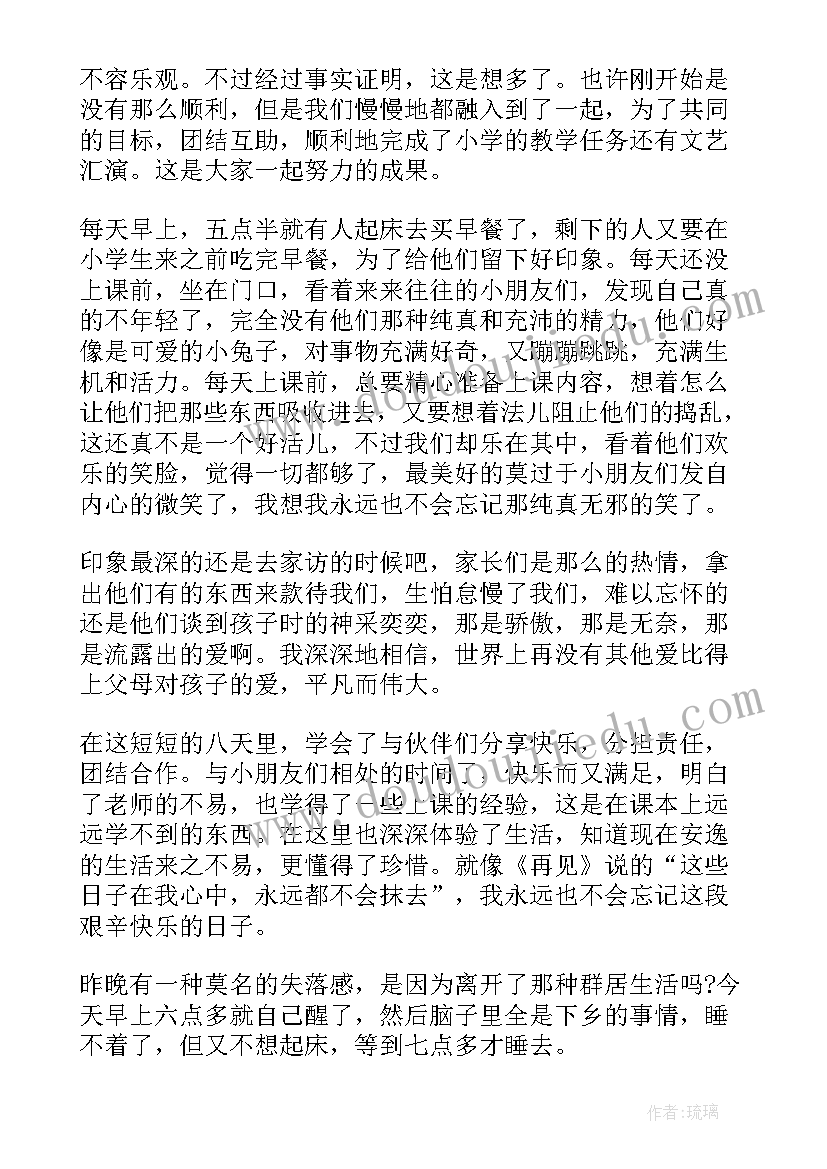 2023年大学生暑期三下乡实践总结(大全7篇)