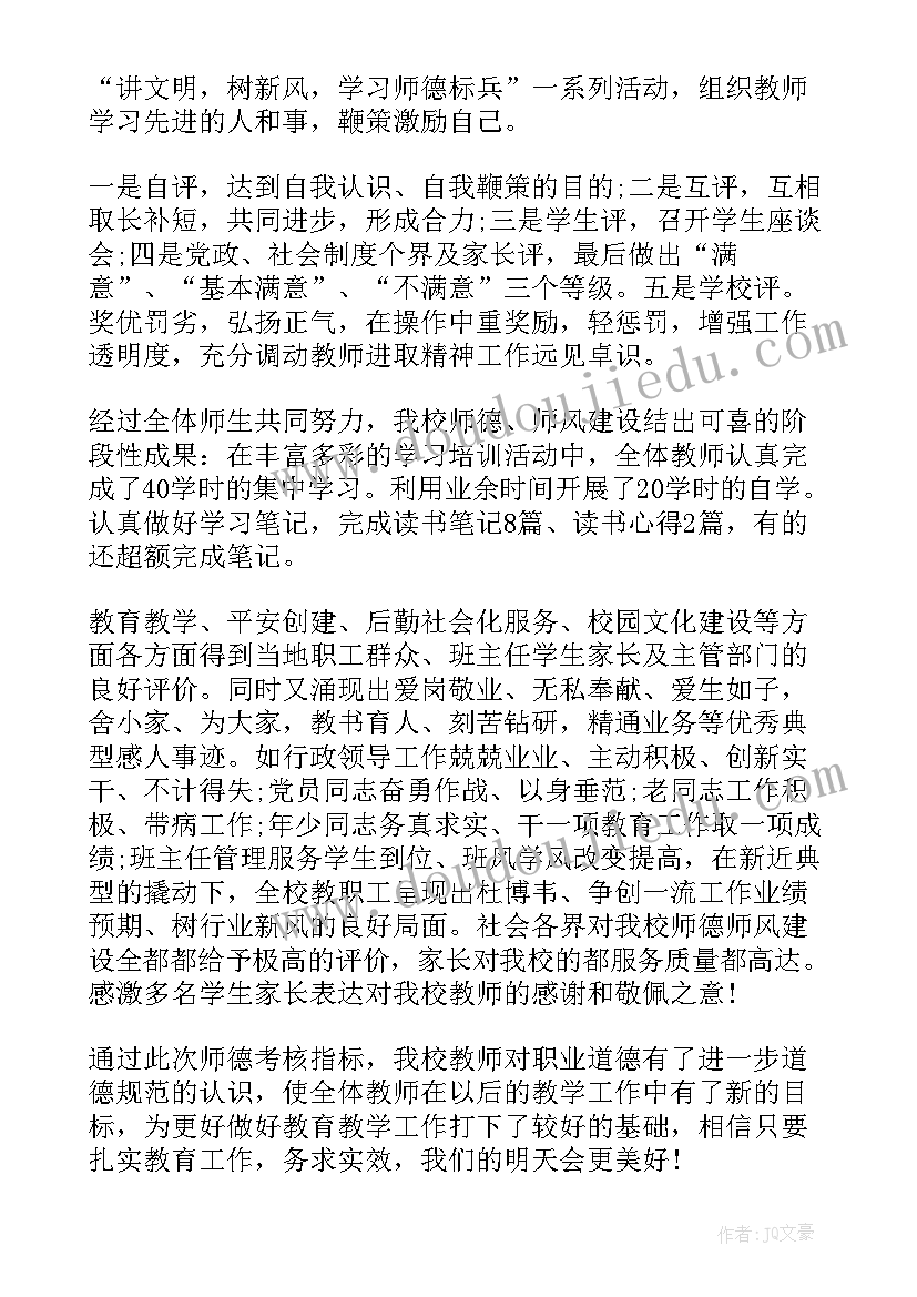 教师年度师德工作总结(优质9篇)