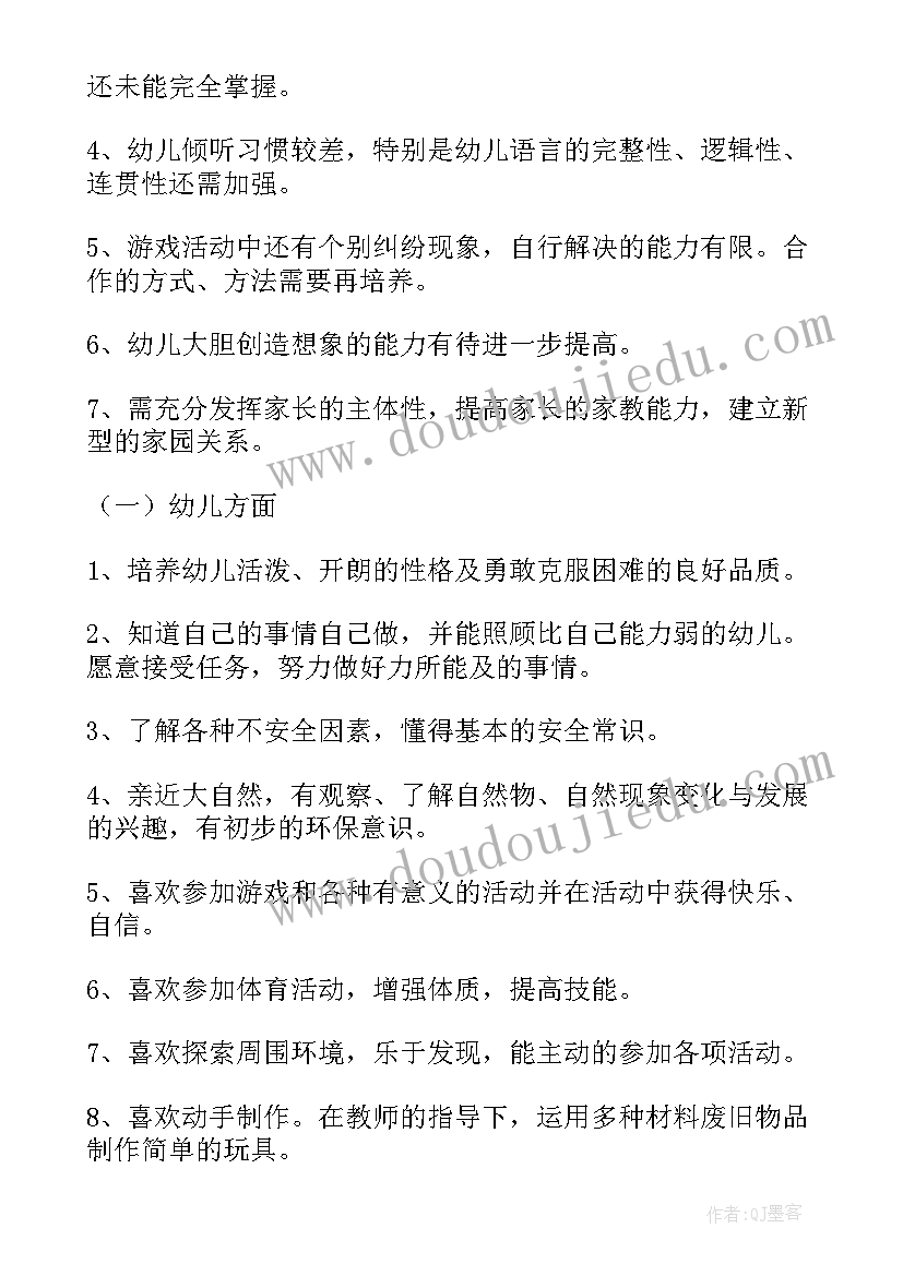 中班春季班主任工作总结(优秀6篇)