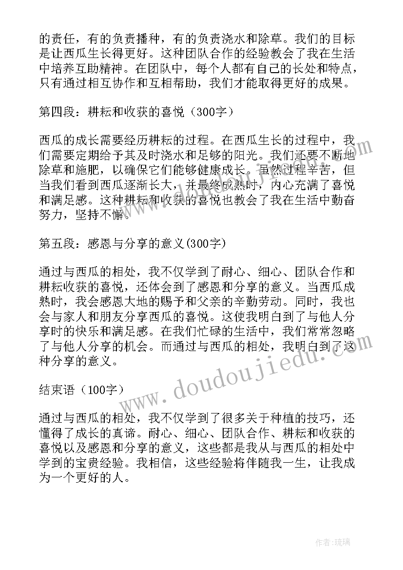 最新幼儿园西瓜的教案(精选9篇)