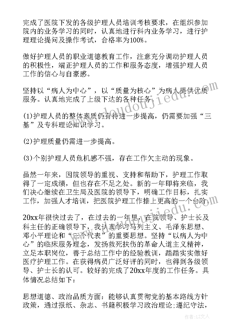 2023年护士年度考核个人总结范例 护士年度考核个人总结(汇总9篇)