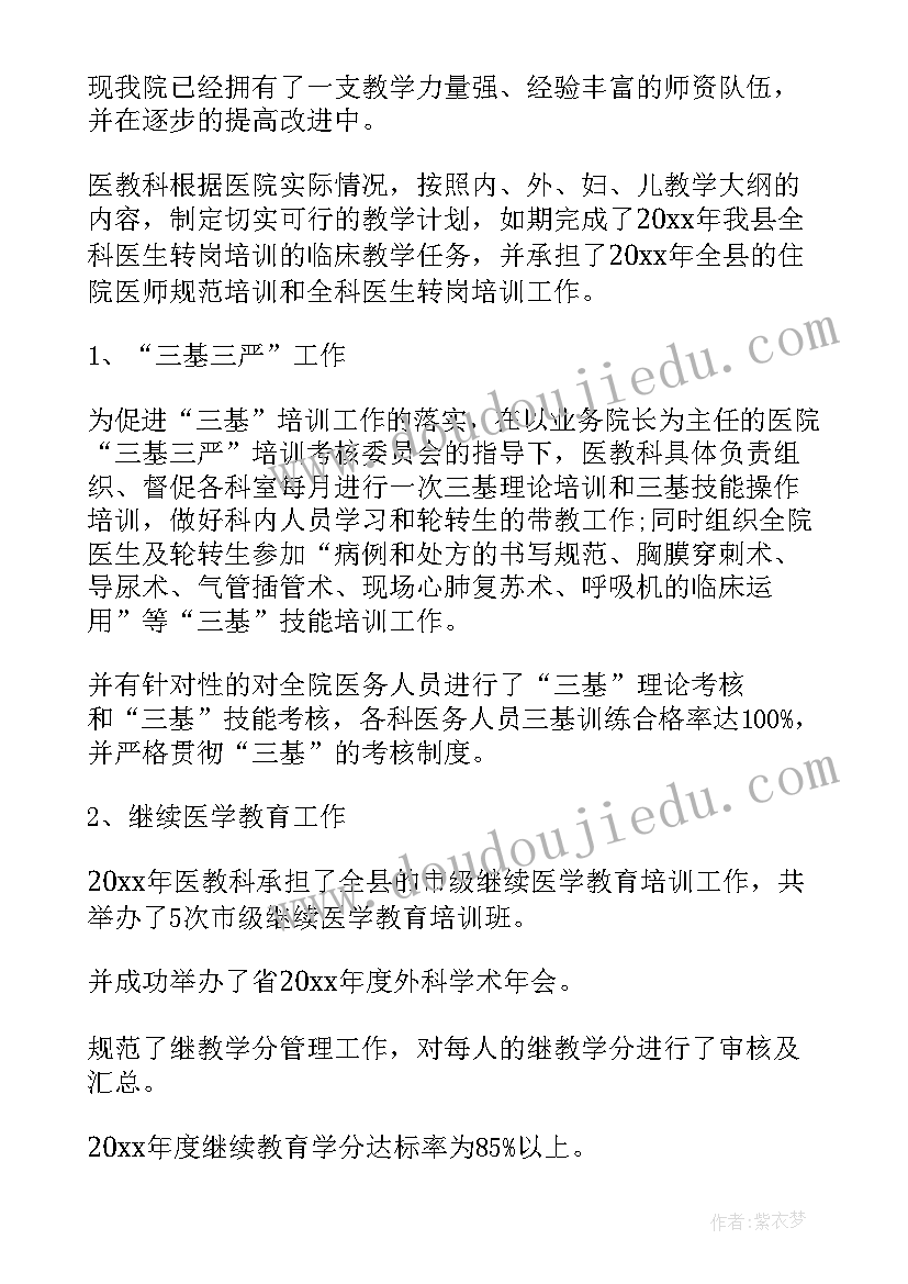 医院年终工作总结个人(优秀9篇)