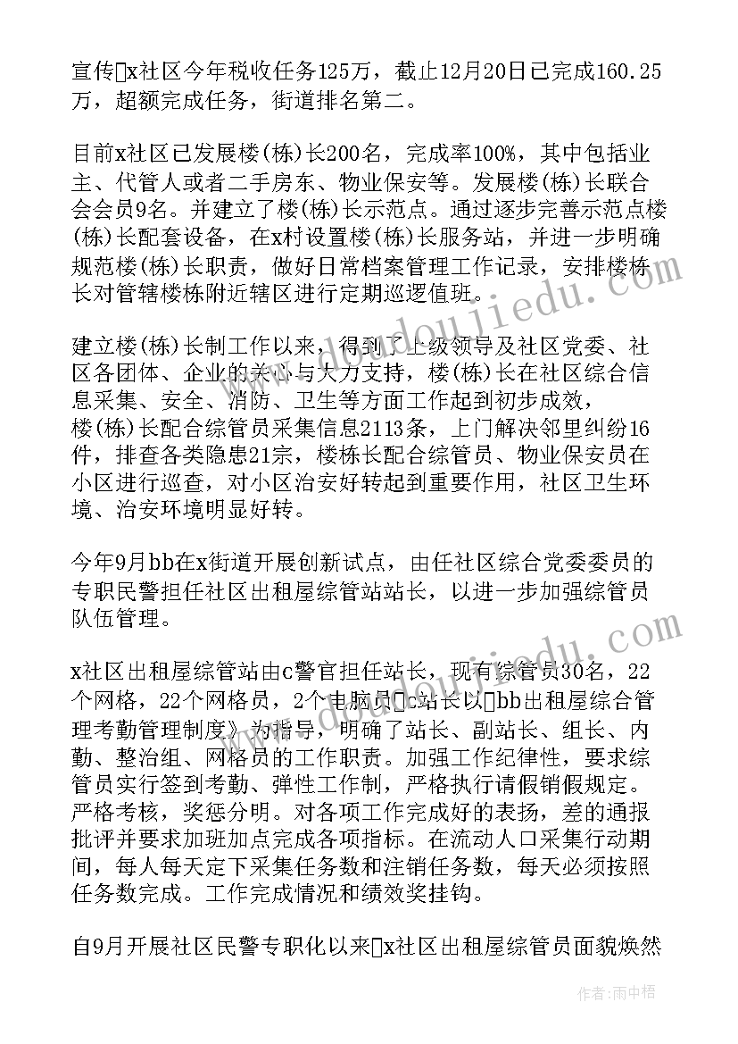 社区年终个人总结(优秀6篇)