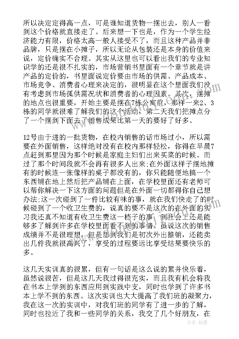 2023年市场营销实践总结与体会 市场营销实习心得体会(精选5篇)