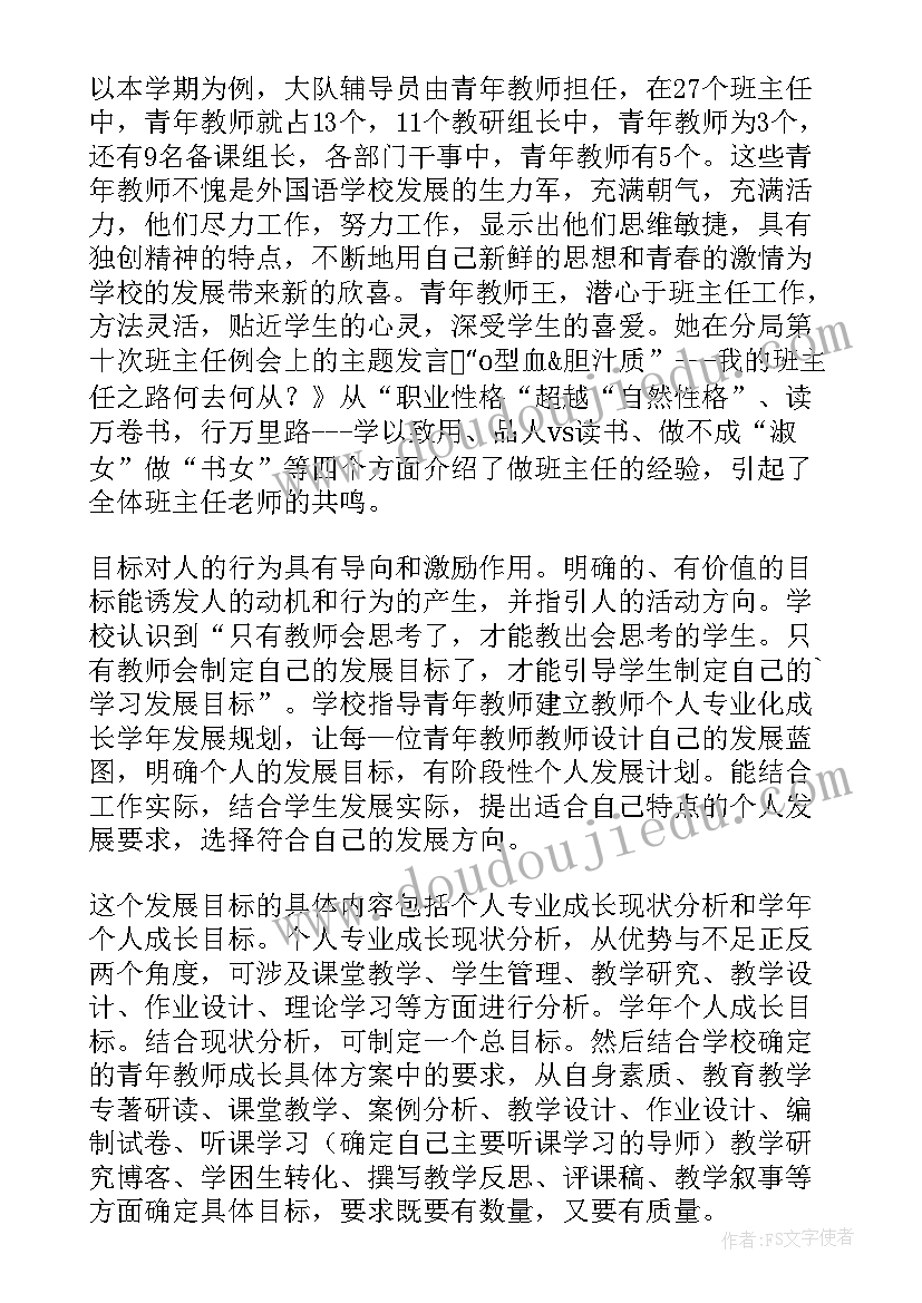 最新青年教师工作总结(优秀6篇)