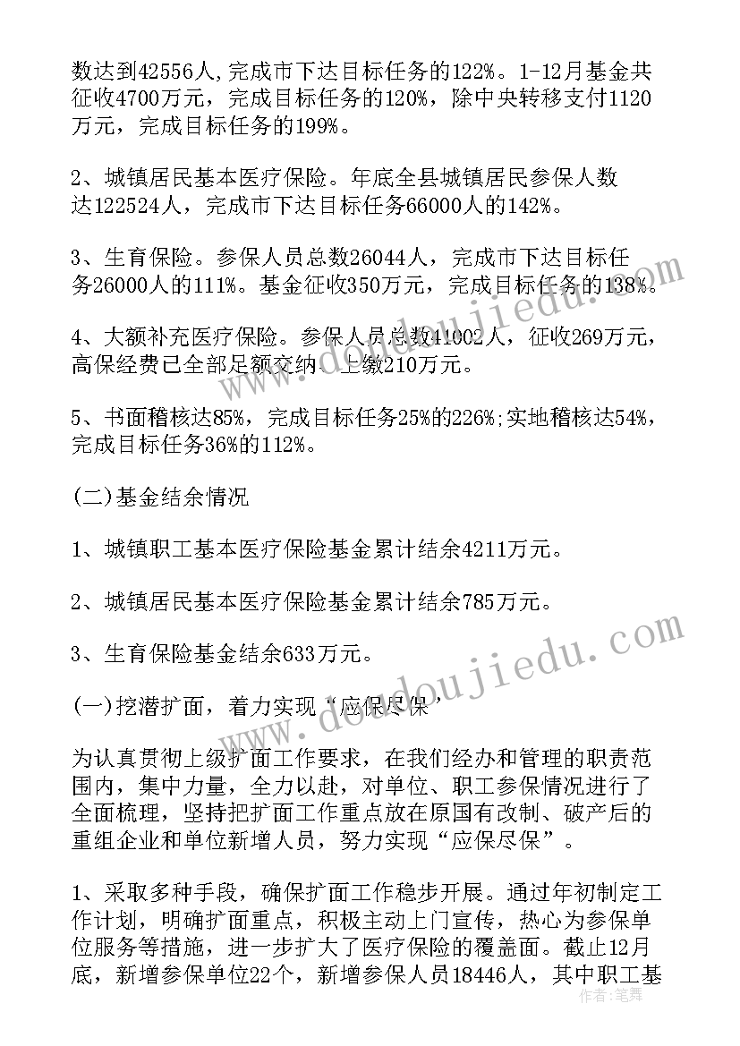 最新医疗保障基金监管调研报告(模板5篇)