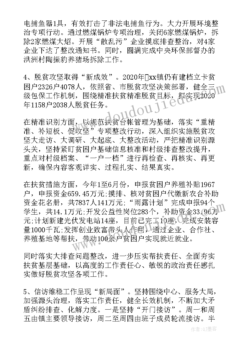 乡镇党委年度工作报告 乡镇上半年组织工作总结及下半年工作计划(优质7篇)