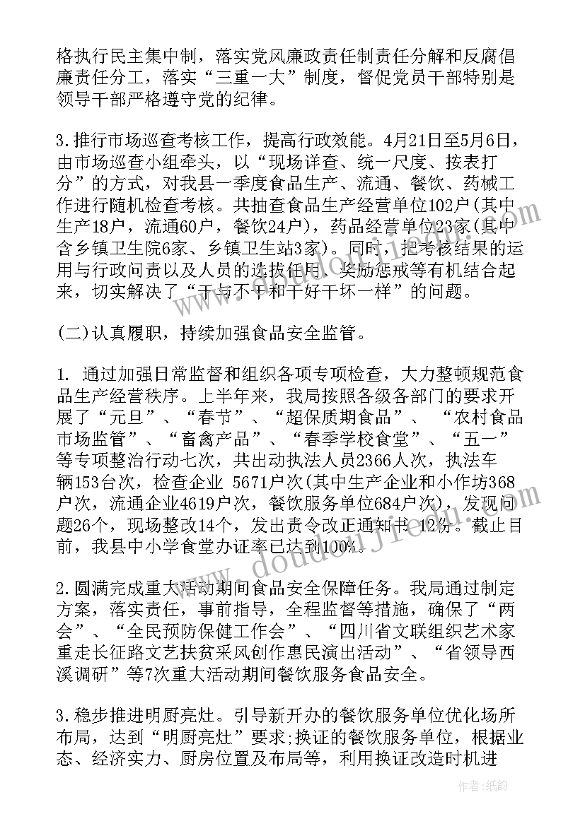 最新食品药品监督管理局个人年度总结(模板5篇)