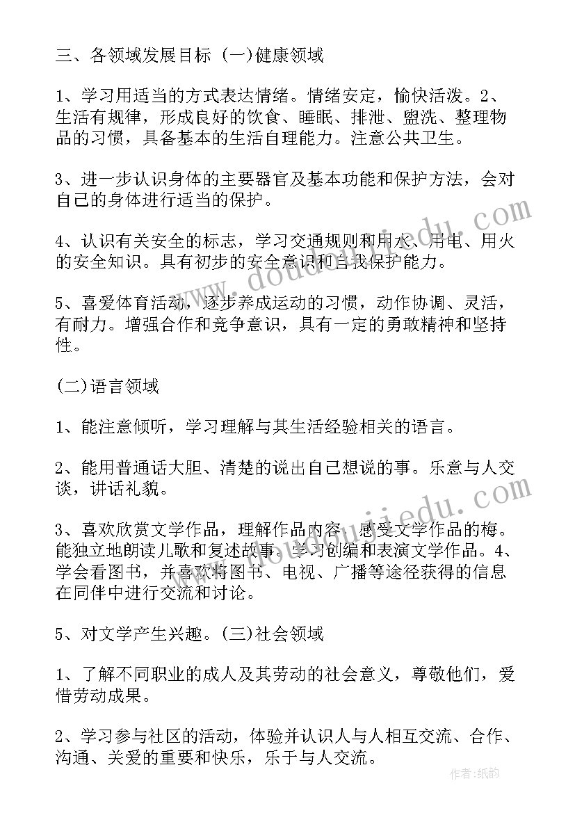 最新大班副班个人计划下学期 幼师个人工作计划大班上学期(精选5篇)