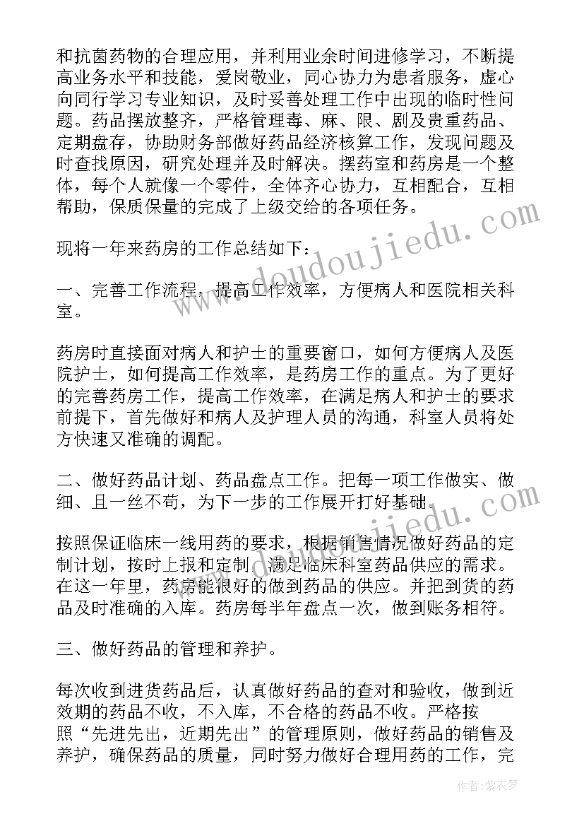 药店个人工作年终总结(优秀6篇)