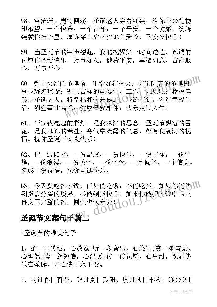 2023年圣诞节文案句子 圣诞节顶尖文案短句集合(优质5篇)