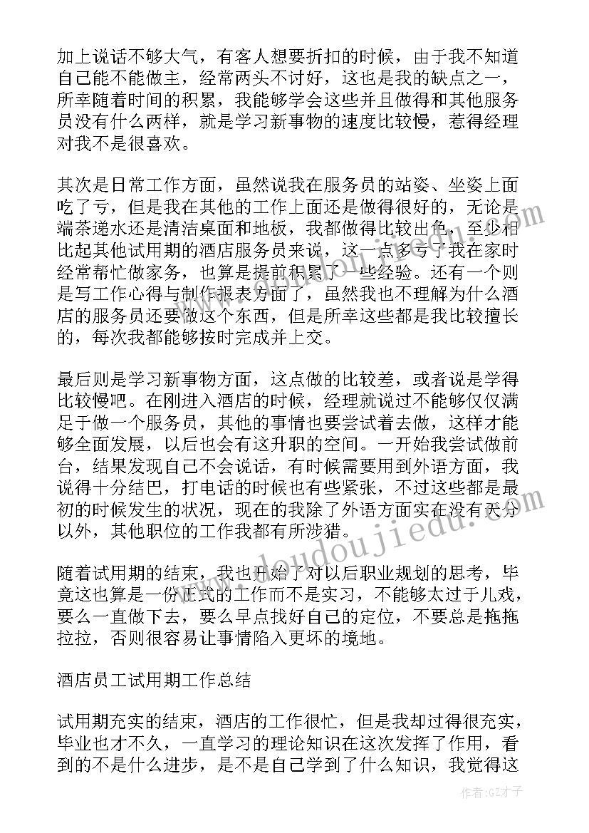 2023年店员试用期工作总结(大全5篇)