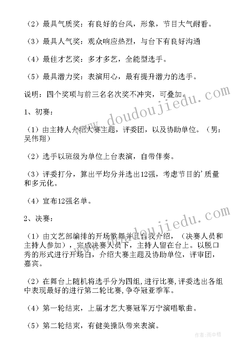 最新礼仪展示大赛活动方案策划 才艺展示大赛活动方案(模板5篇)