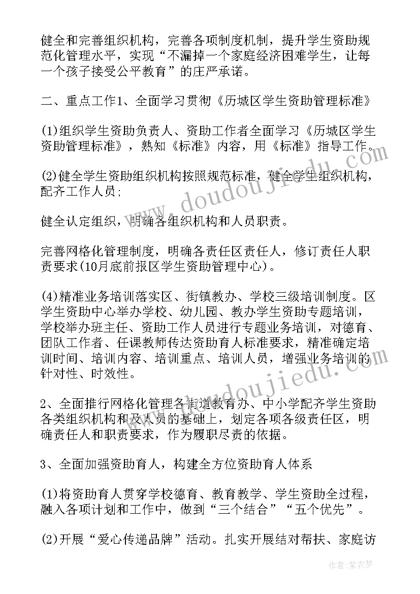 2023年幼儿园贫困幼儿资助工作总结(大全5篇)