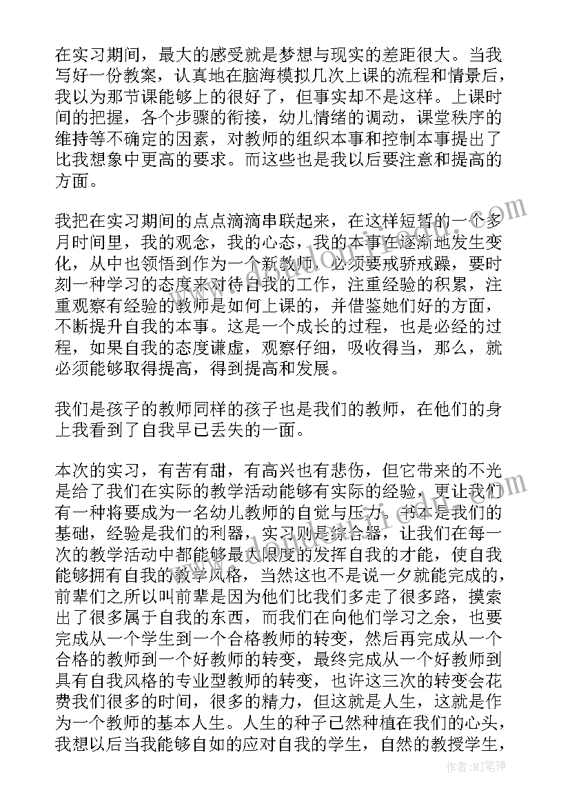 教师个人总结工作实绩 教师实习个人工作总结(精选5篇)