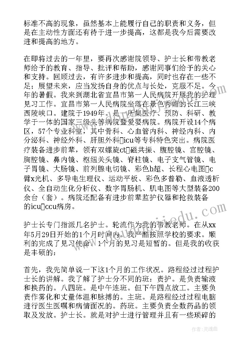 最新试用期护士个人总结(模板5篇)