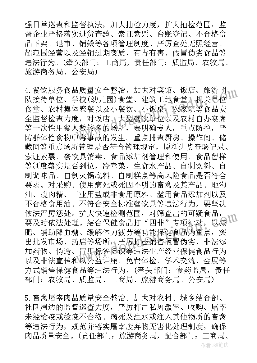 2023年镇食品安全工作汇报发言(实用5篇)