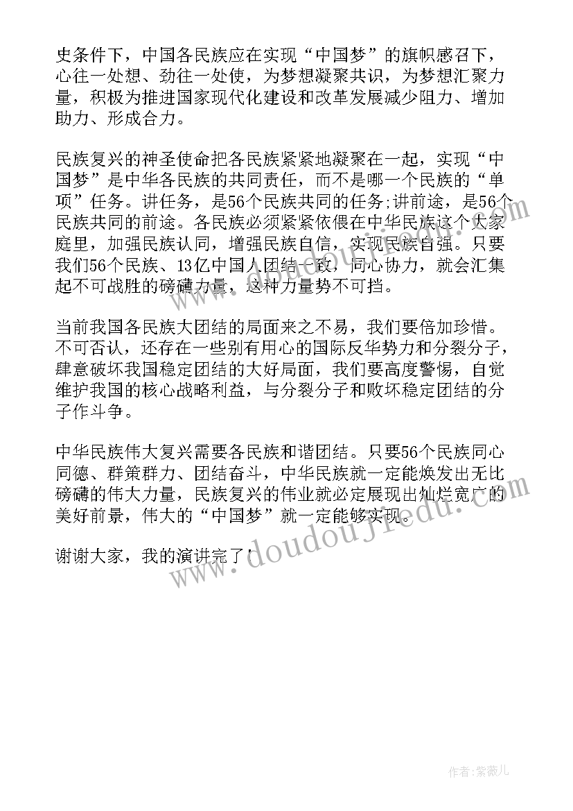 维护民族团结表态发言材料(大全5篇)