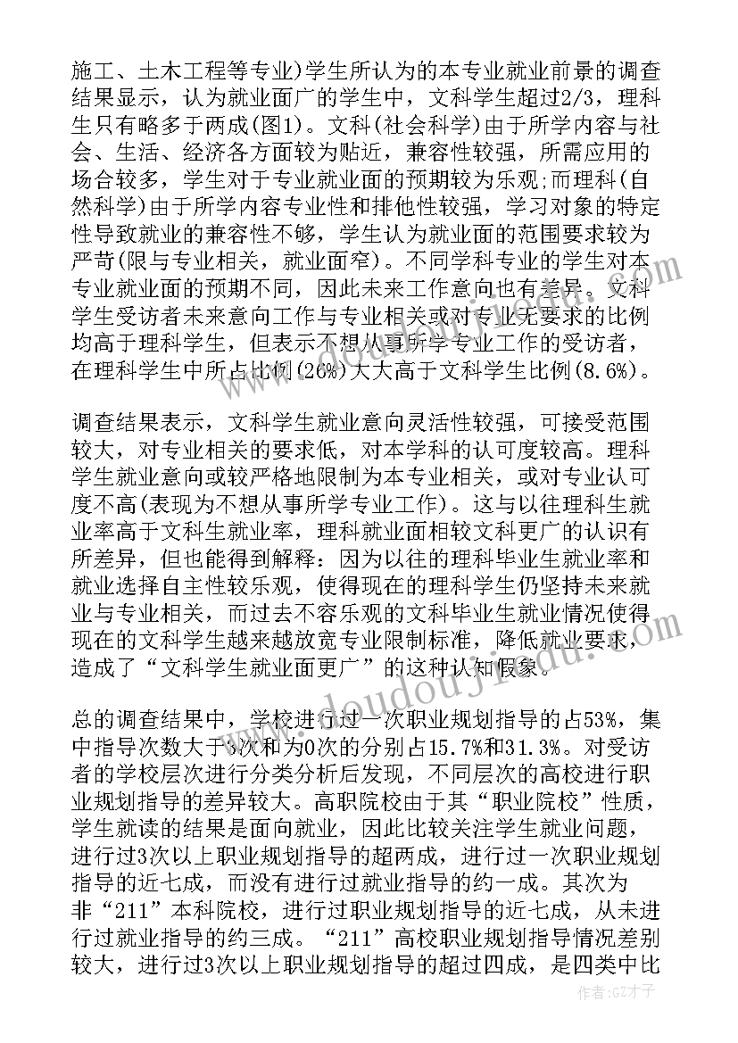 最新大学生就业影响因素调查报告描述统计 女大学生就业影响因素调查报告(汇总5篇)