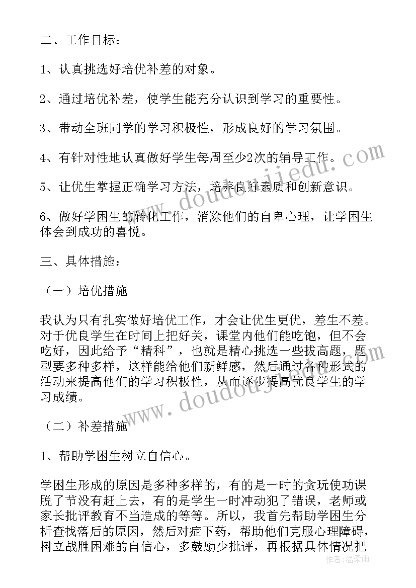 2023年物理培优补差辅导工作总结 培优补差辅导工作总结(优秀5篇)