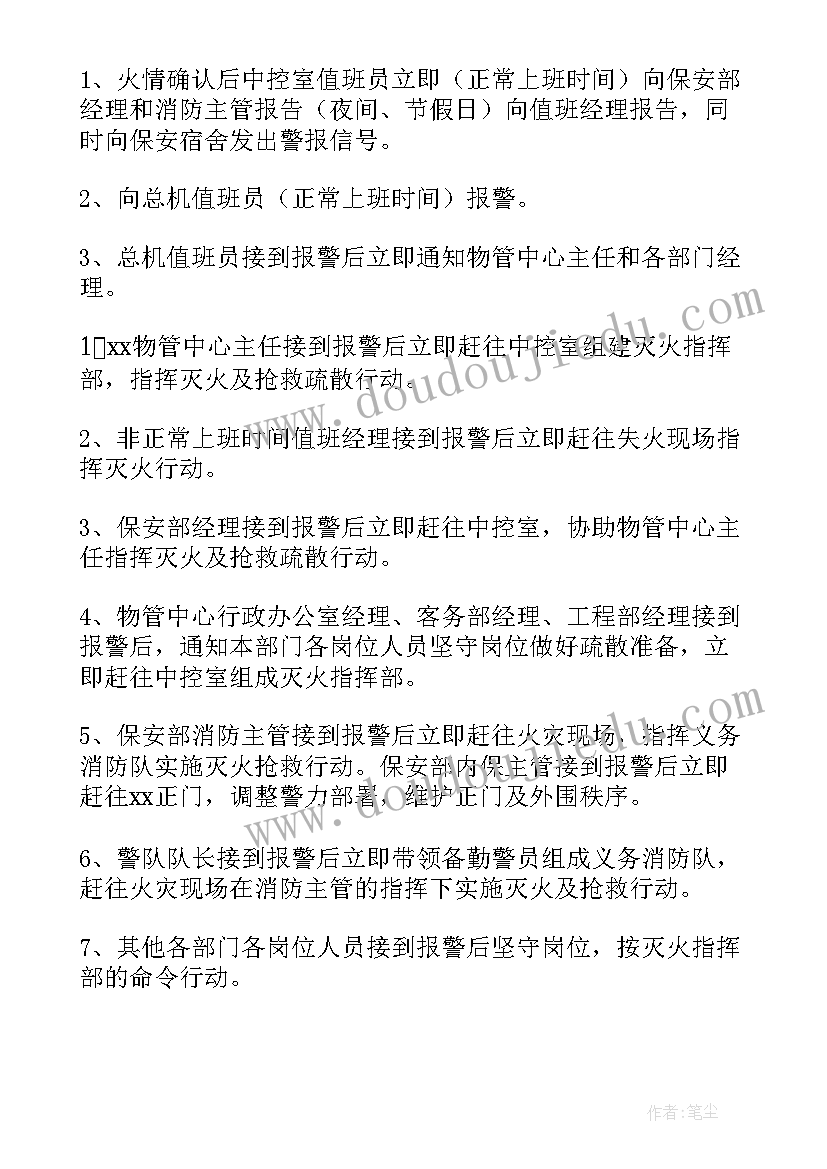 2023年软件企业消防应急预案 企业消防应急预案(精选5篇)