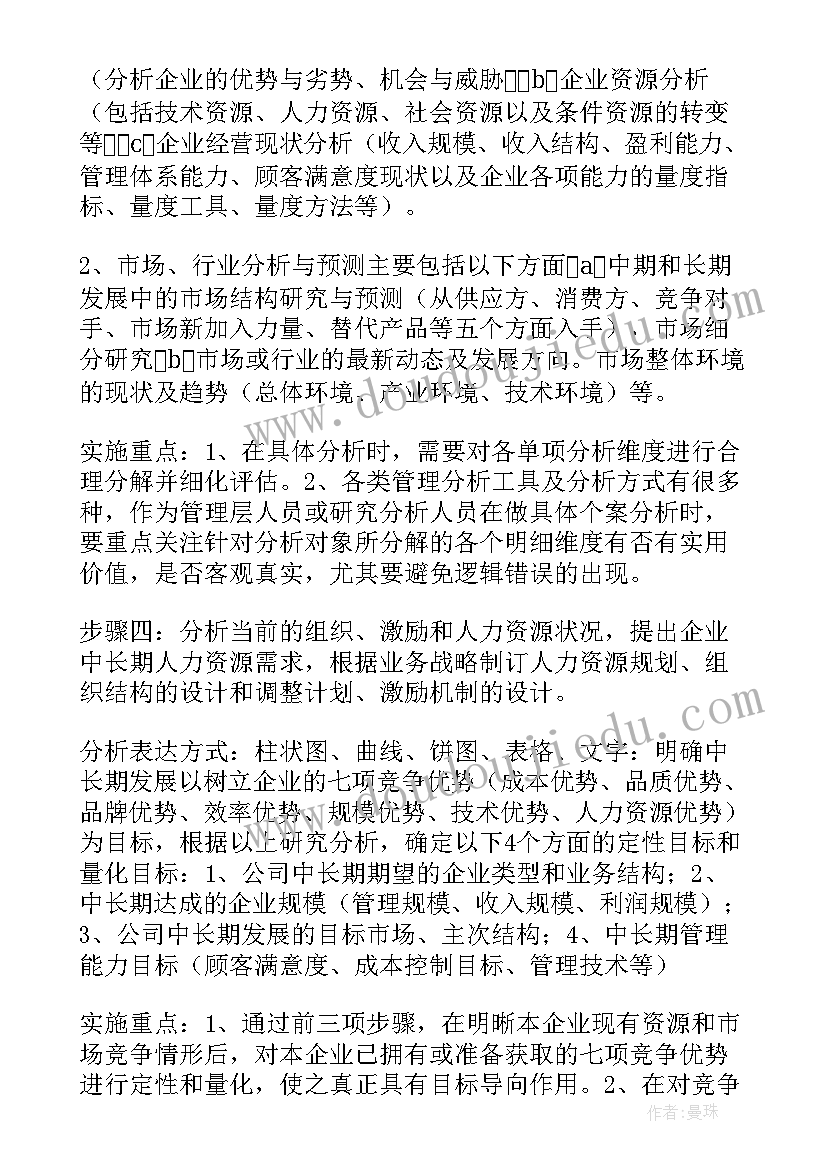 2023年公司中长期发展规划(优质5篇)