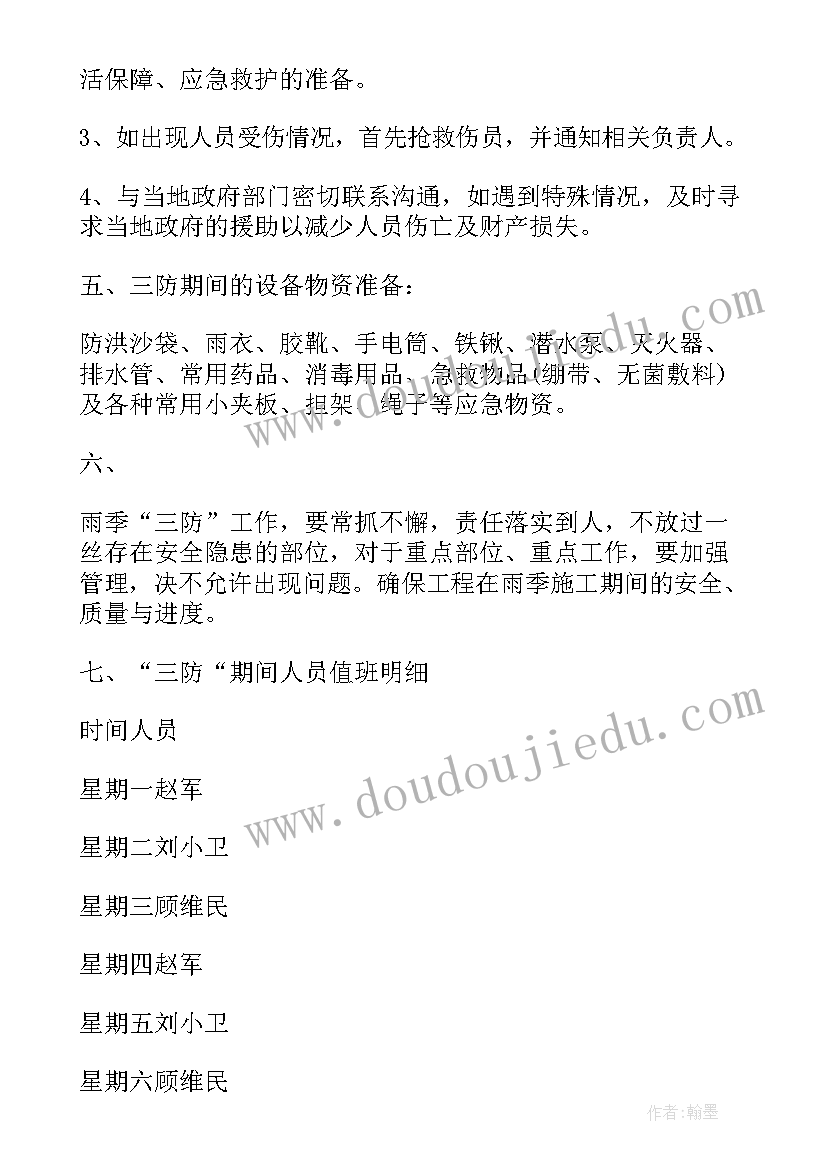 2023年强降雨天气应急预案标准版 强降雨天气应急预案(大全5篇)