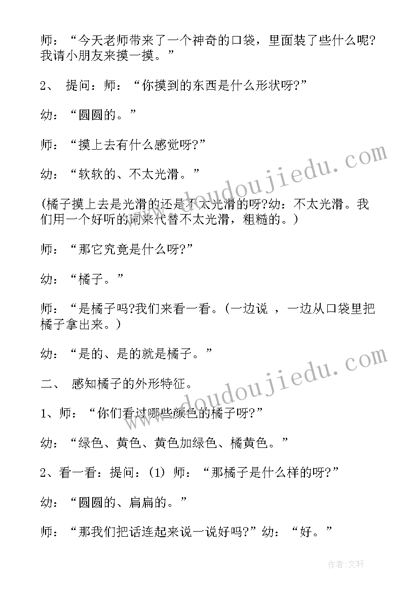 2023年小班科学剥橘子教学反思(优质5篇)