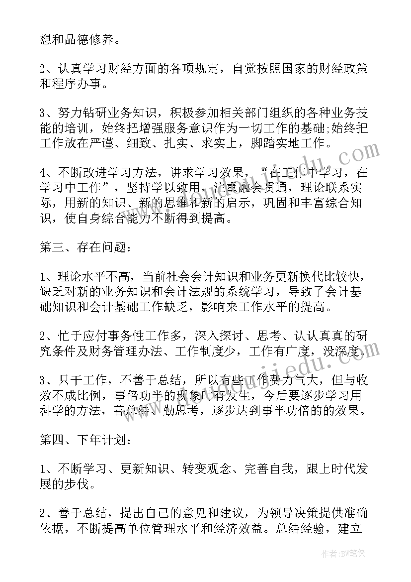 会计年度工作总结报告 会计年度工作总结(大全5篇)