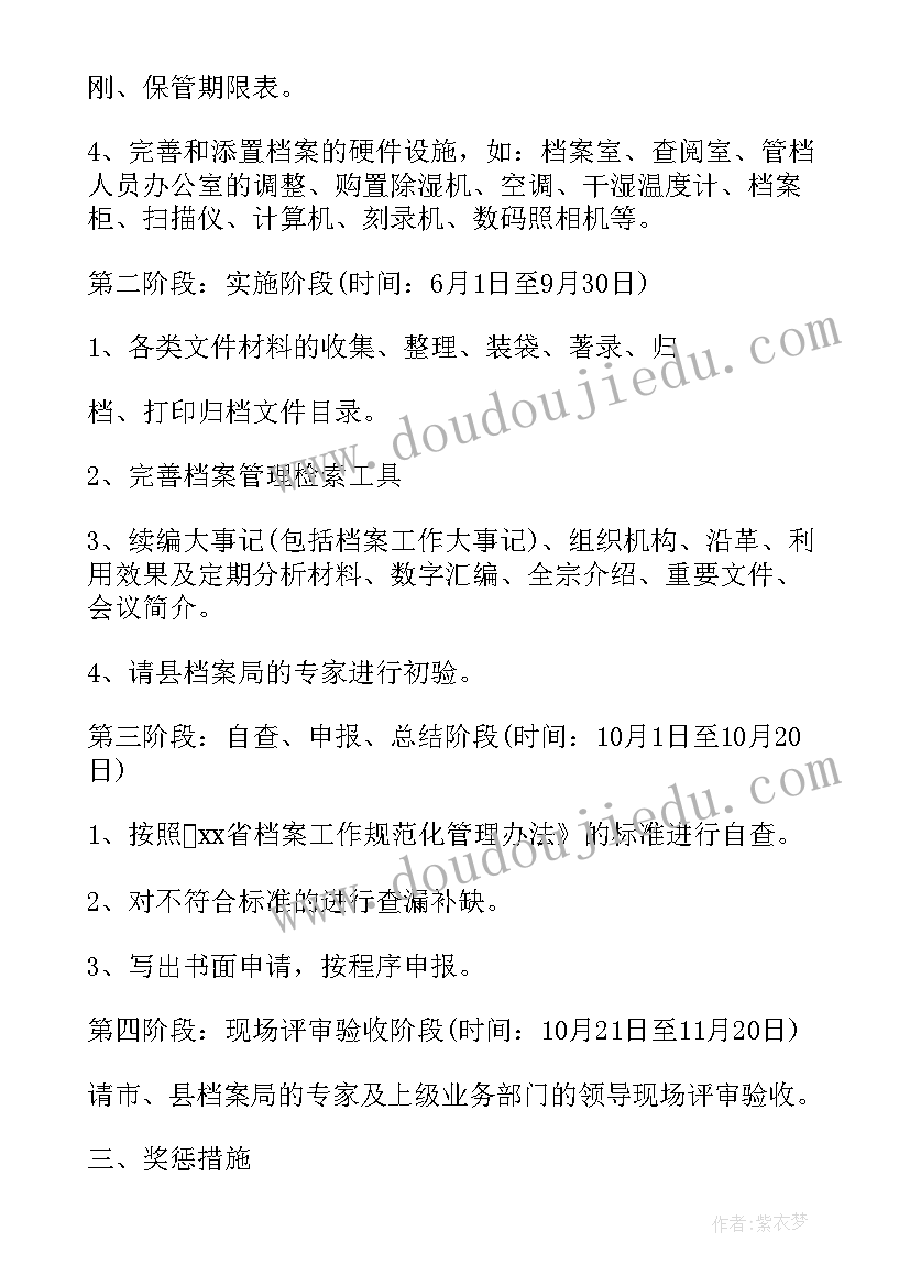 最新年度档案工作计划(模板6篇)