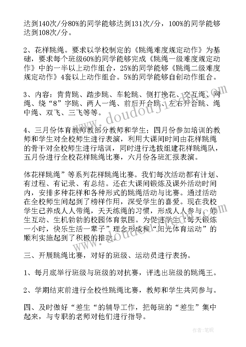 最新跳绳论文参考文献(汇总5篇)