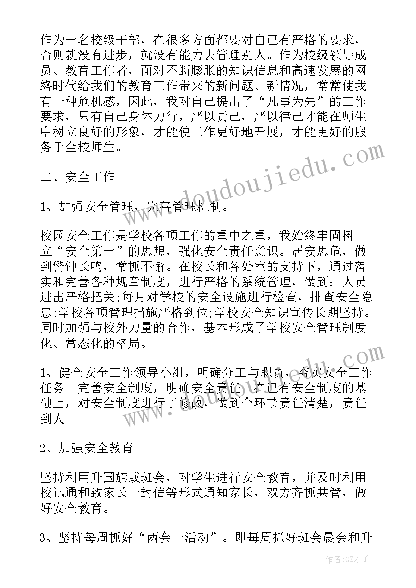 副校长个人工作总结(优秀10篇)