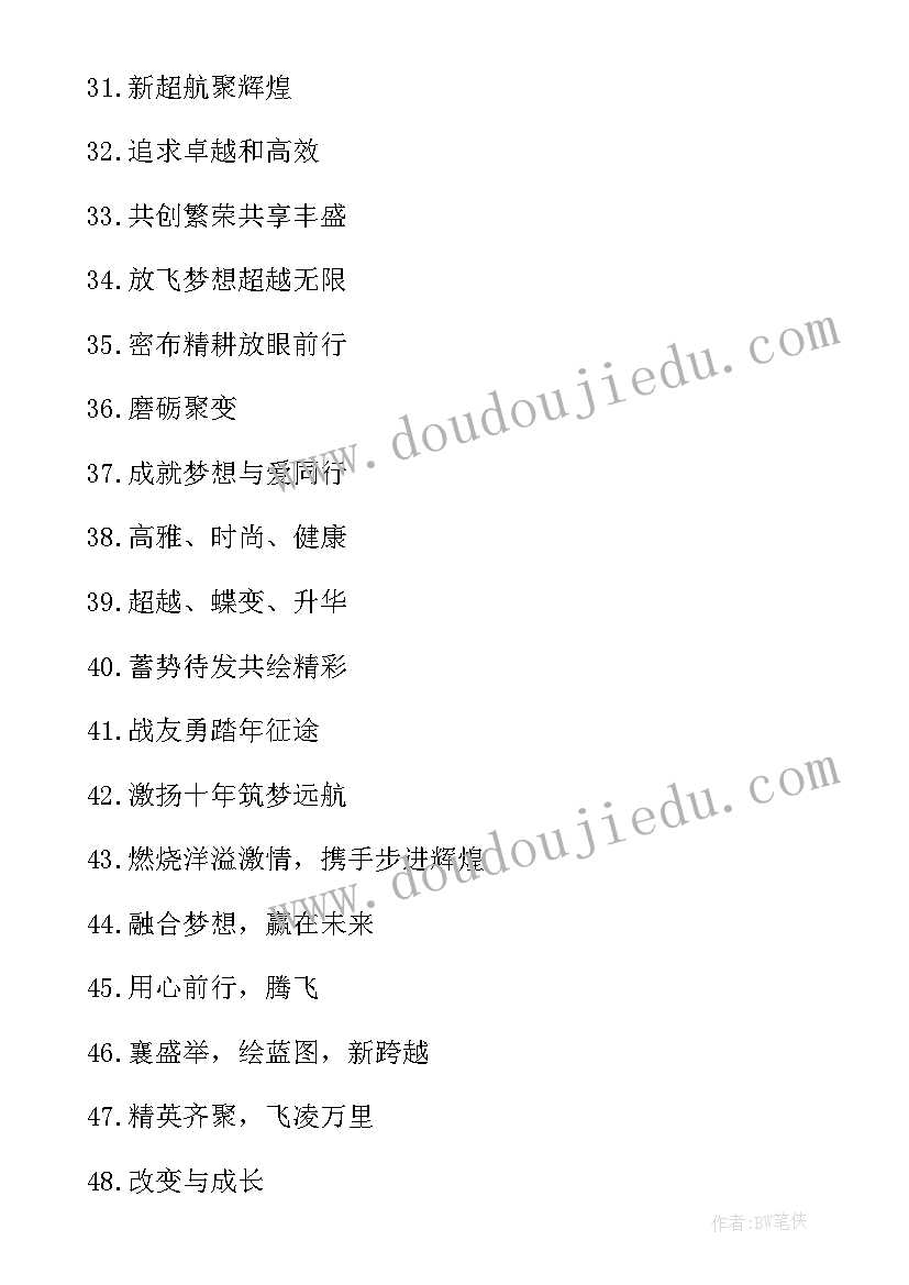 最新公司年会标语(精选7篇)