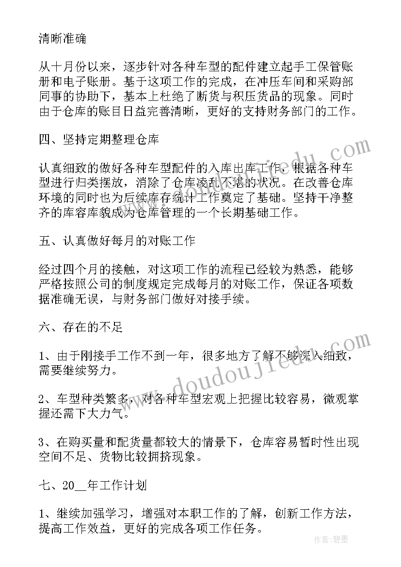 2023年仓管自我鉴定(实用5篇)