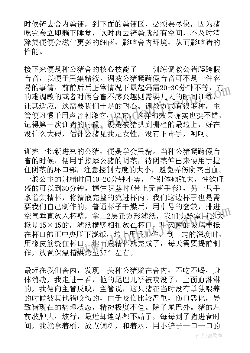 畜牧专业自我评价(实用5篇)