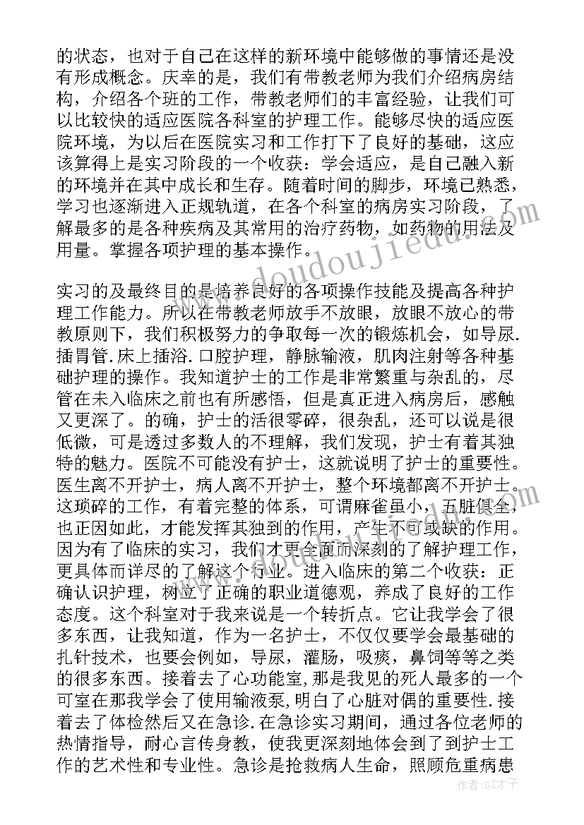 急诊护士总结与自我评价(实用5篇)