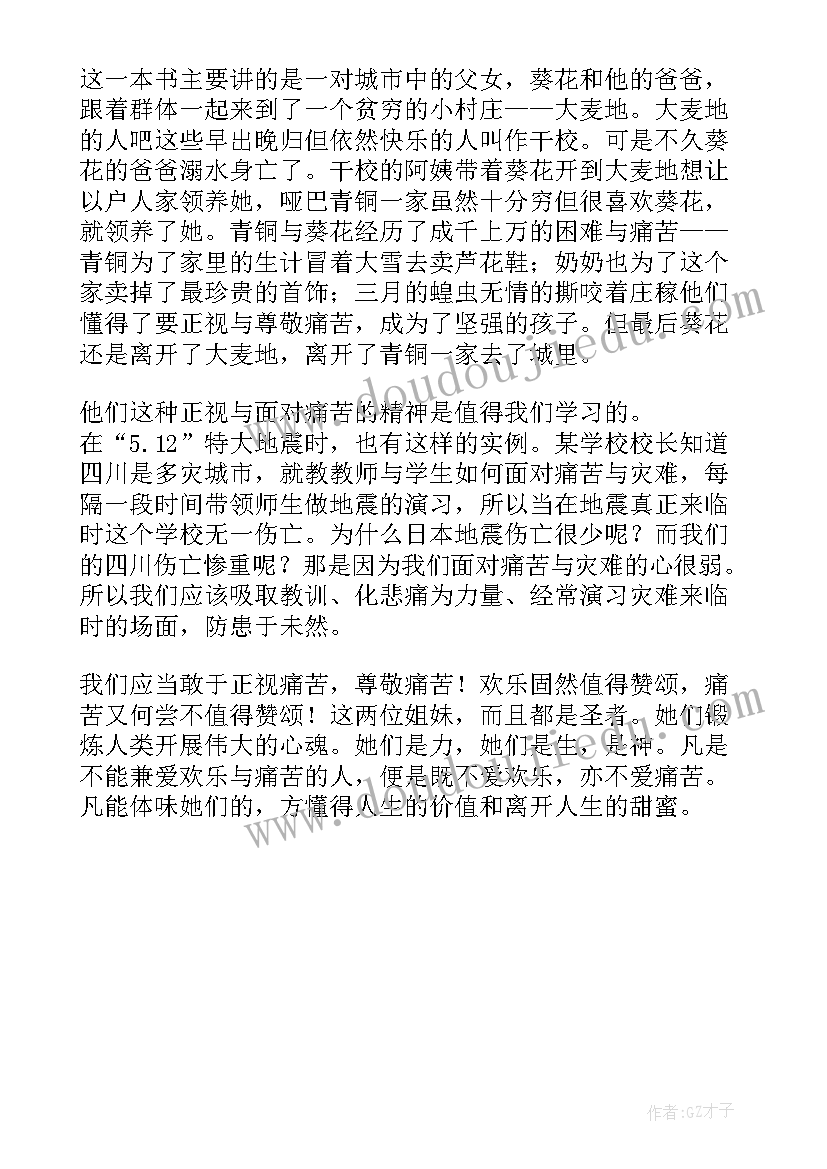 2023年青铜葵花第五章的读后感受(模板5篇)