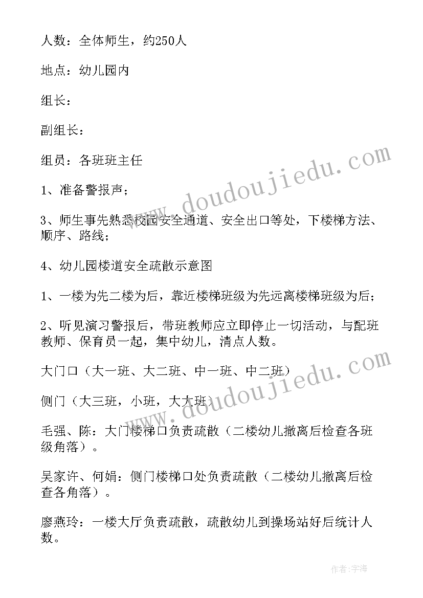 幼儿园消防演练方案美篇文案 幼儿园消防演练实施方案(实用8篇)