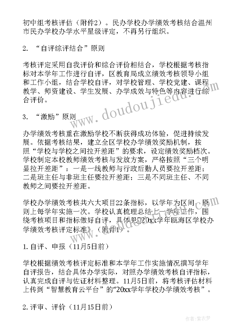 2023年学校财务人员年度考核 学校绩效考核工作方案(通用5篇)