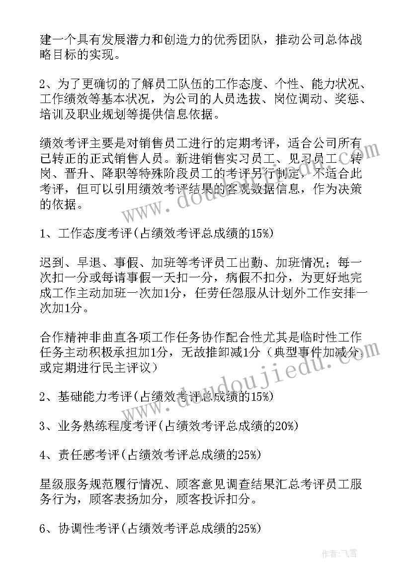 最新外派人员绩效考核方案(优质5篇)