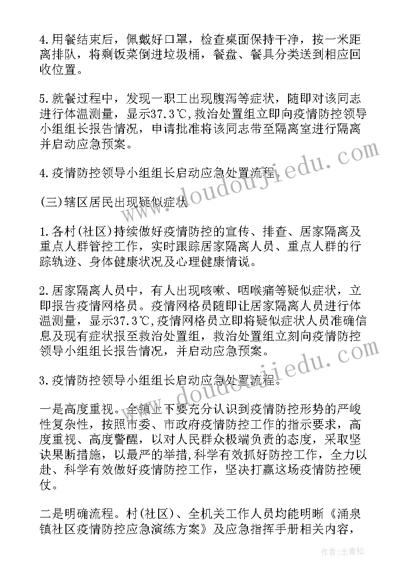 最新社区疫情防控领导方案(精选5篇)