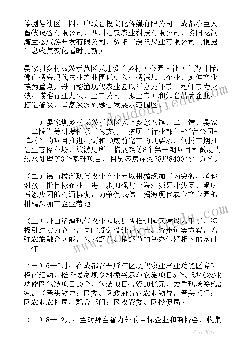 最新古镇招商运营方案设计(汇总5篇)