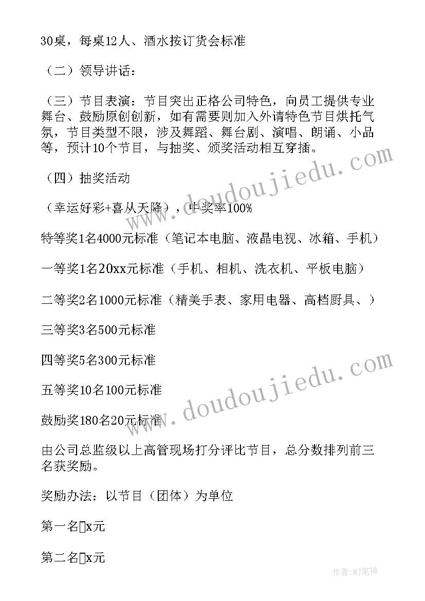 最新年终活动策划方案(模板5篇)