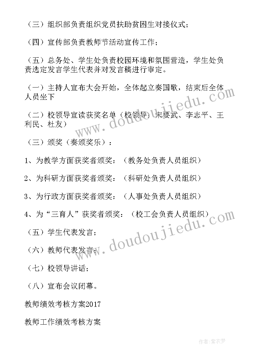 2023年大学绩效考核方案细则(大全5篇)