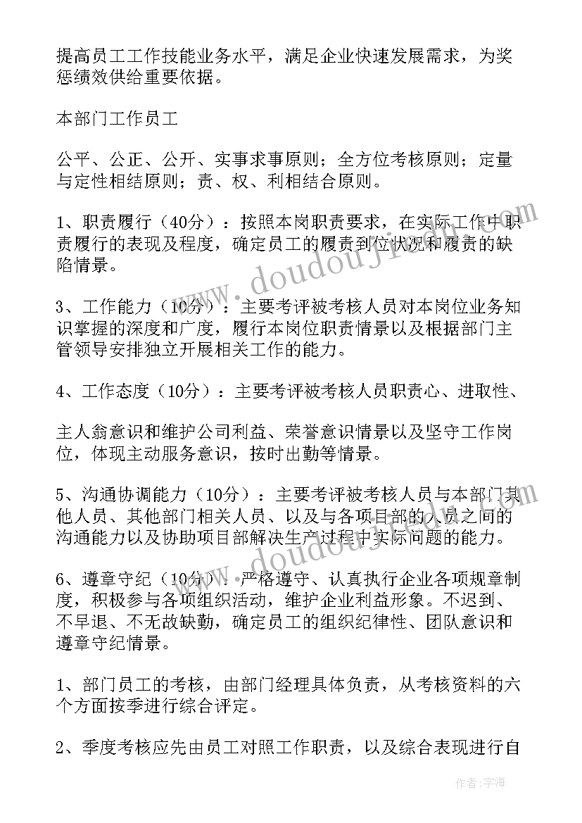 最新地磅员工资考核方案(优质5篇)