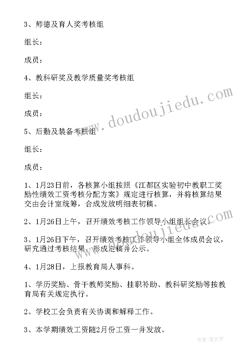 最新设备绩效考核方案 绩效考核方案(精选5篇)